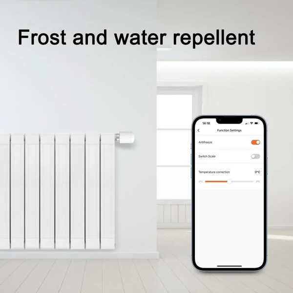 Tuya Zigbee intelligens vezeték nélküli alkalmazásvezérlő fűtési termosztát radiátorszelepek, amelyek kompatibilisek az Amazon Alexa Google Home termékkel (3 db)