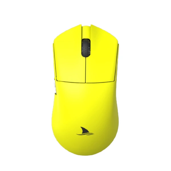 Darmoshark M3 4K vezeték nélküli BT5.0 vezetékes hárommódusú újratölthető játék 26000DPI TTC PAM3395 optikai e-sport egér - Sárga