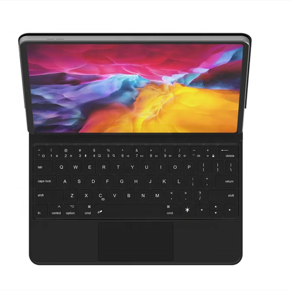 Magic Keyboard Multifunkcionális, háttérvilágítású, vezeték nélküli BT-csatlakozás, hosszú akkumulátor-élettartam Alkalmas 10,9/11 hüvelykes iPad billentyűzethez - L
