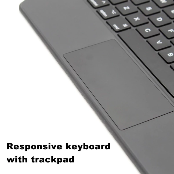 Magic Keyboard Multifunkcionális, háttérvilágítású, vezeték nélküli BT-csatlakozás, hosszú akkumulátor-élettartam Alkalmas 10,9/11 hüvelykes iPad billentyűzethez - L