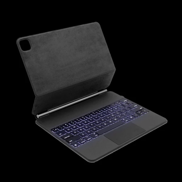 Magic Keyboard Multifunkcionális, háttérvilágítású, vezeték nélküli BT-csatlakozás, hosszú akkumulátor-élettartam Alkalmas 10,9/11 hüvelykes iPad billentyűzethez - L