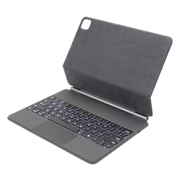 Magic Keyboard Multifunkcionális, háttérvilágítású, vezeték nélküli BT-csatlakozás, hosszú akkumulátor-élettartam Alkalmas 10,9/11 hüvelykes iPad billentyűzethez - S