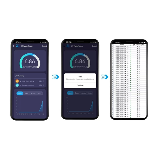 Digitális 2 az 1-ben pH/TEMP teszter Nagy pontosságú vízminőség-tesztelő 0-14 pH mérési tartománnyal iváshoz, medencéhez, akváriumi akvakultúra laboratóriumi sörfőzéshez