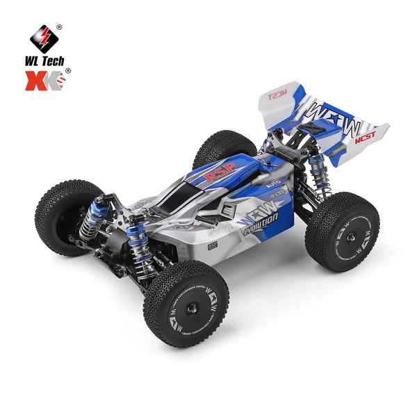WLtoys 144011 távirányítós 1/14 2,4 GHz 65 KM/H sebesség 4WD terepjáró autó - 2 akkumulátor