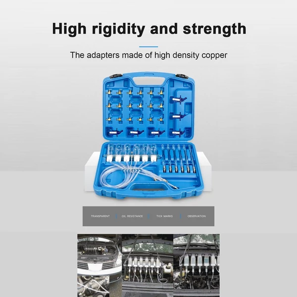 Dízel áramlásmérő tesztadapter készlet Common Rail adapter olajvisszatérést észlelő eszköz