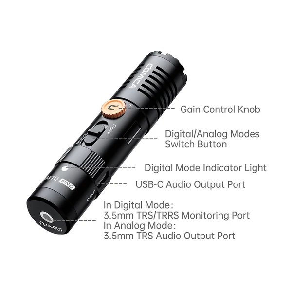 COMICA VM10 PRO kameramikrofon