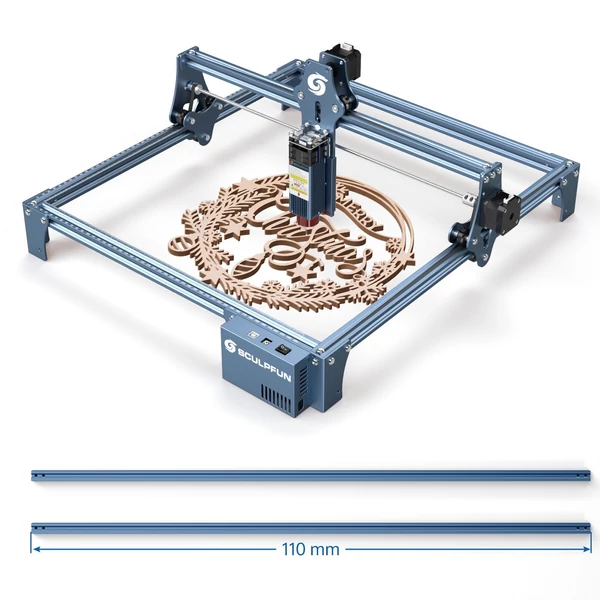 SCULPFUN S9 5,5 W lézergravírozó Y-tengely hosszabbító készlettel