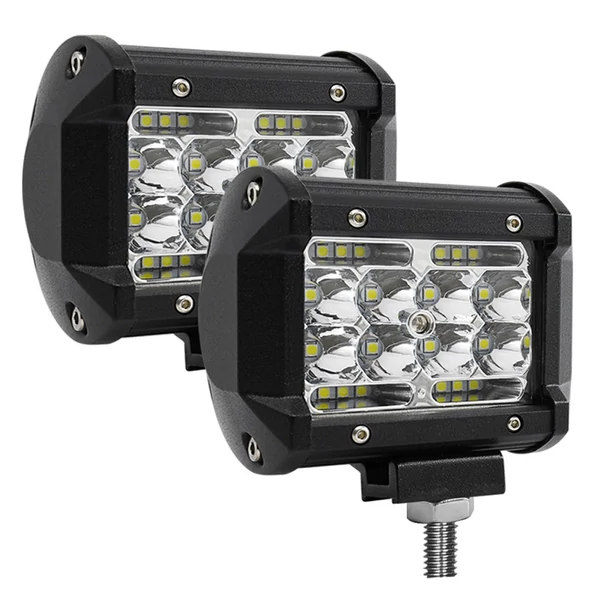 4 hüvelykes LED munkalámpa rudak 60W 6000LM LED ködlámpák - 1 csomag