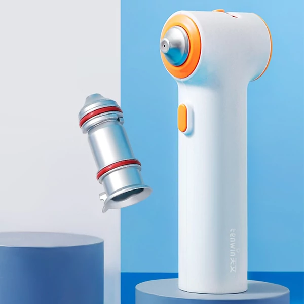 Tenwin Airbrush permetező elektromos jelölő Graffiti toll 2 fúvóka USB töltés