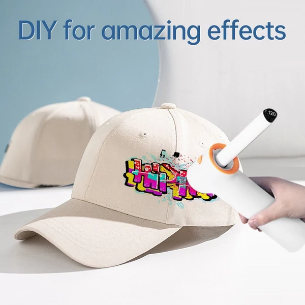 Tenwin Airbrush permetező elektromos jelölő Graffiti toll 2 fúvóka USB töltés