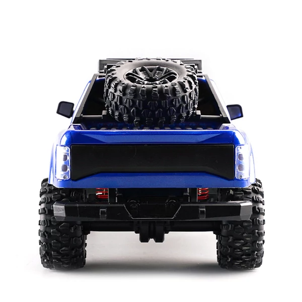 1:16 2,4 GHz-es 4WD távirányítós terepjáró elektromos autó - Kék, 3 akkumulátor