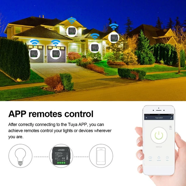 QS-Zigbee-CP01 Tuya ZigBee intelligens kapcsolókonvertáló modul, kompatibilis az Alexa Google Home hangvezérléssel (átjáróval használva)