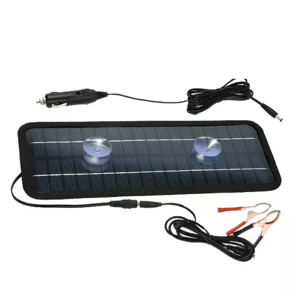 18V-os 20W-os autós napelemes töltőtöltő autós akkumulátor-karbantartó készlet