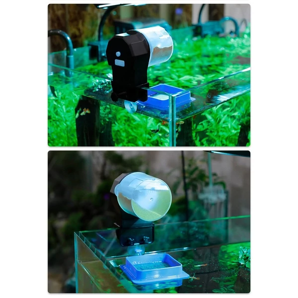 Akváriumi automata haletető akvárium időzítő kézi / automatikus etetés