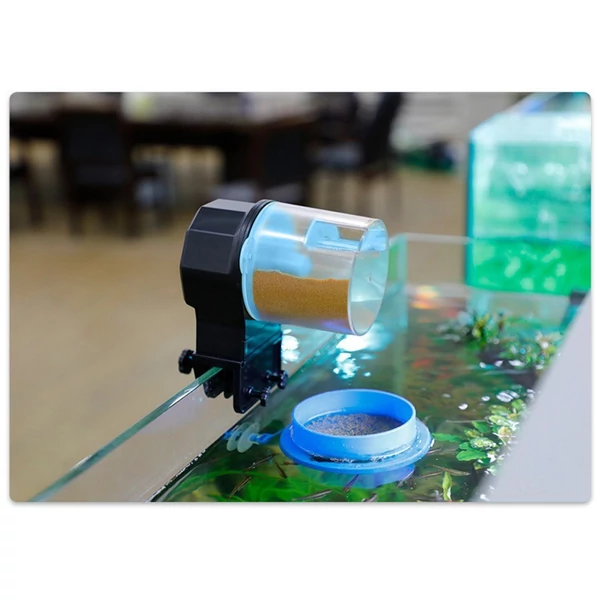 Akváriumi automata haletető akvárium időzítő kézi / automatikus etetés