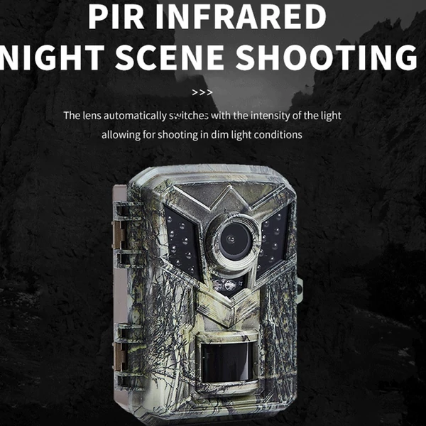 IP66 vadászkamera 0,2 s trigger sebesség, éjszakai látás, nyomvonal kamera vad megfigyeléshez