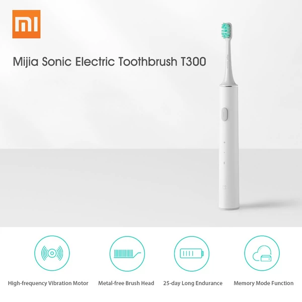 Xiaomi Mijia Sonic Electric T300 USB újratölthető fogkefe ultrahangos vízálló