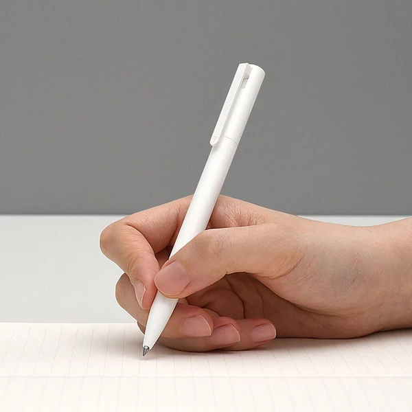 Xiaomi Gel Pen 10db 0,5mm fekete tintás nyomótoll - Fehér