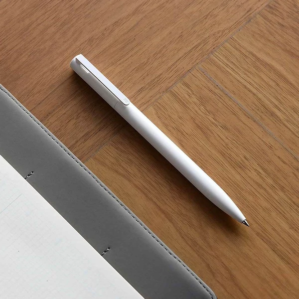 Xiaomi Gel Pen 10db 0,5mm fekete tintás nyomótoll - Fehér