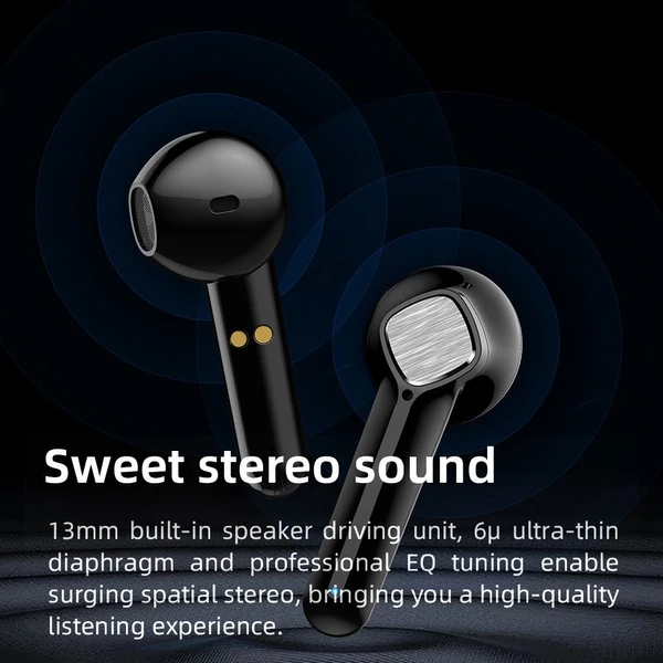 Mibro Earbuds S1 True vezeték nélküli sztereó fülhallgató - Fekete