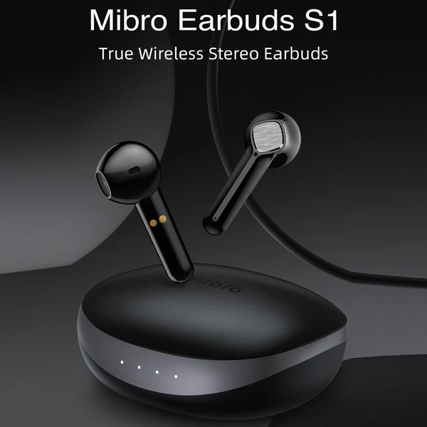 Mibro Earbuds S1 True vezeték nélküli sztereó fülhallgató - Fekete