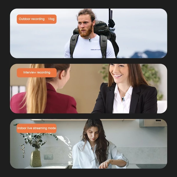 S16 Mini Vezeték nélküli Lavalier mikrofon 1db mobiltelefonhoz 360°-os, többirányú hajtókamikrofon, kijelző zajcsökkentéssel