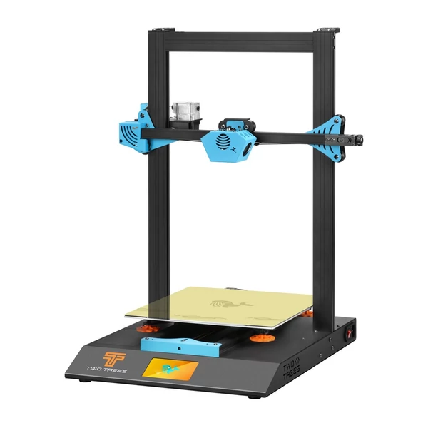 TWO TREES BLU-5 3D nyomtató 4,3 hüvelykes érintőképernyős nyomtatási mérettel 300x300x400 mm 1,75 mm-es PLA/PETG/ABS/Fához