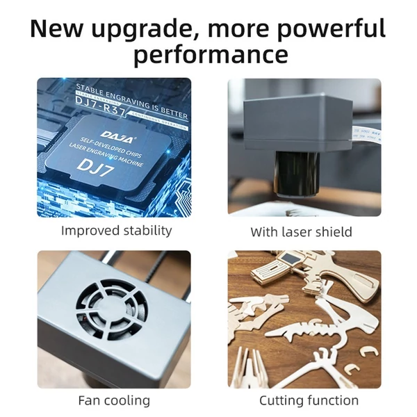 DAJA DJ7 Laser Engraver 5W félvezető lézeres asztali jelölőgép