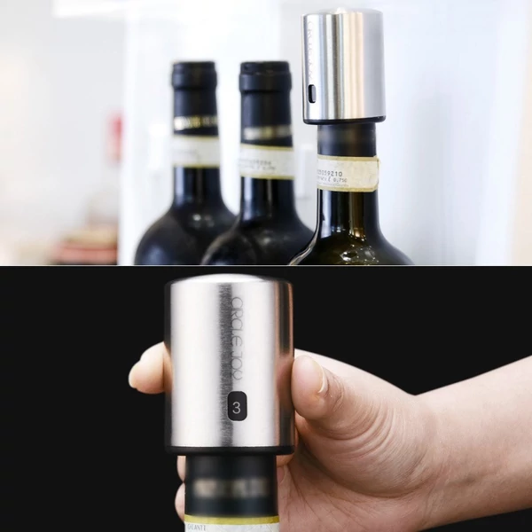 Circle Joy Smart Wine Stopper, Bordugó