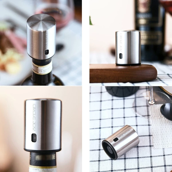 Circle Joy Smart Wine Stopper, Bordugó