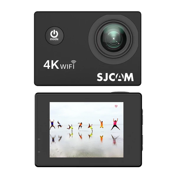 SJCAM SJ4000AIR 4K HD akciókamera 2 hüvelykes IPS képernyővel, 16 MP 170°-os széles látószögű WiFi kapcsolat támogatása 30 méteres vízálló tok-adapterekkel