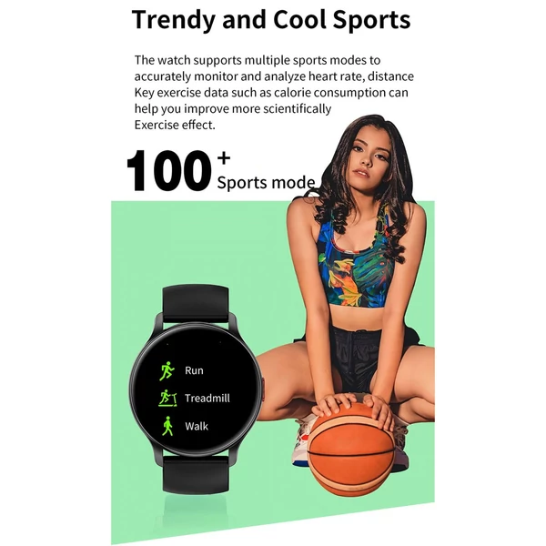 SENBONO MAX11 intelligens karkötős sportóra 1,43 hüvelykes AMOLED teljes érintőképernyős fitneszkövető - Fekete, acél szíj