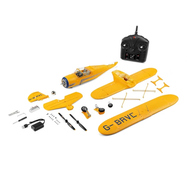 WLtoys A300 2,4 GHz-es távirányítós 3D/6G vitorlázó repülőgép - Sárga