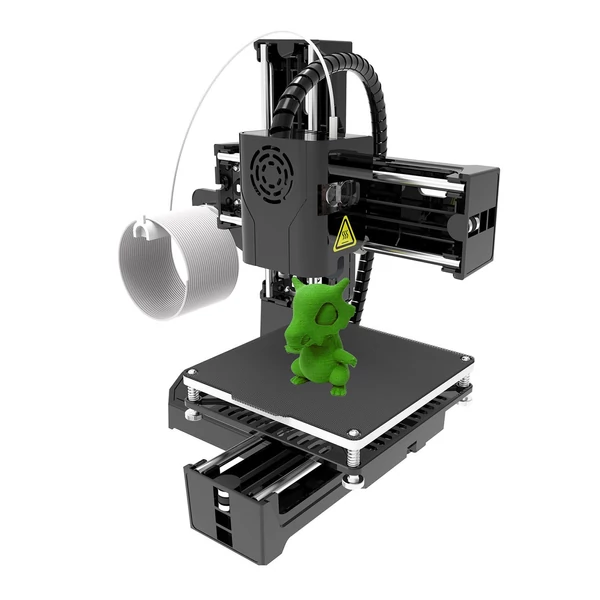 EasyThreed 3D Printer Mini Desktop gyerekeknek 100x100x100mm nyomtatási méret - Fekete