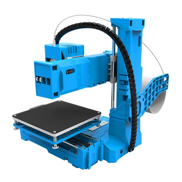 EasyThreed 3D Printer Mini Desktop gyerekeknek 100x100x100mm nyomtatási méret - Kék