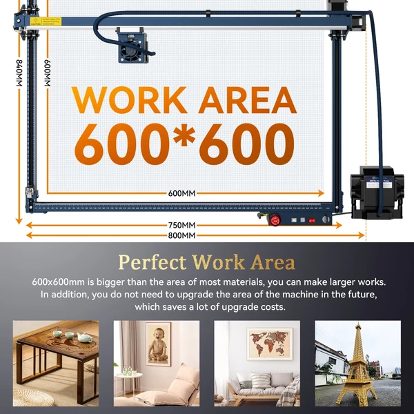 SCULPFUN S30 Ultra 33W lézergravírozó CAM500 kamerával és automatikus légrásegítéssel
