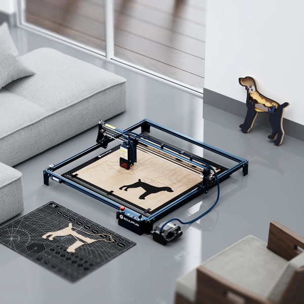 SCULPFUN S30 Ultra 33W lézergravírozó forgóhengerrel és automatikus légrásegítővel