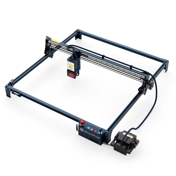 SCULPFUN S30 Ultra 22W lézergravírozó forgóhengerrel és automatikus légrásegítővel