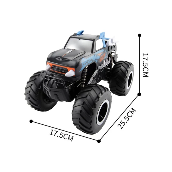 1/16 2,4 GHz 2 az 1-ben kétéltű távirányító 4WD autó és hajó - Kék