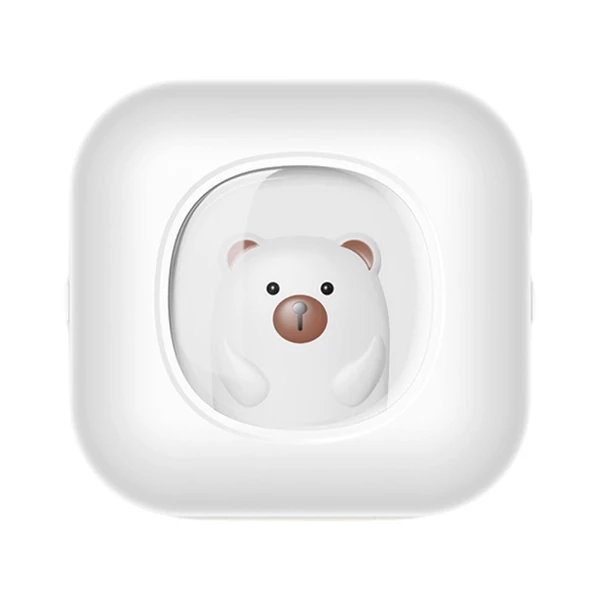 Mini zsebes azonnali hőfotónyomtató címkekészítő gép, BT vezeték nélküli csatlakozás 1 papírtekerccsel (57x25 mm) - Fehér