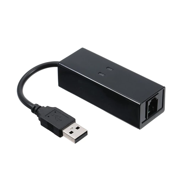 Külső USB 56K V.92 V.90 telefonos fax modem Win XP/VISTA7/8/10 rendszerhez
