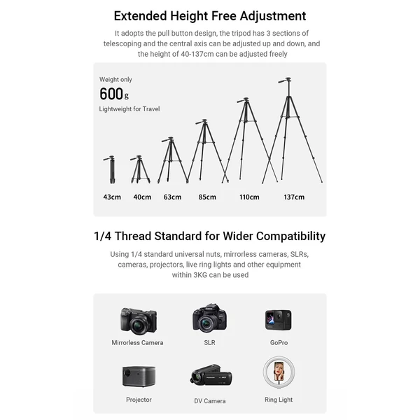 APEXEL APL-60XFR50 4K HD 60X fém monokuláris teleszkóp