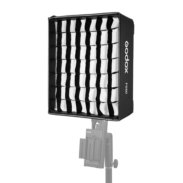 Godox FS50 gyorskioldó négyszögletes Softbox fényszóró ráccsal és puha ruhával