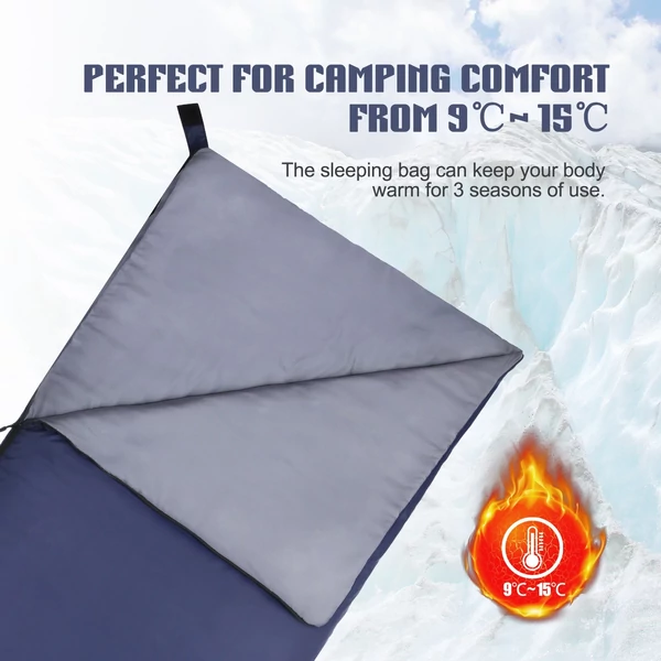 Lixada Outdoor Envelope hálózsák - Sötét kék