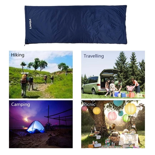 Lixada Outdoor Envelope hálózsák - Sötét kék