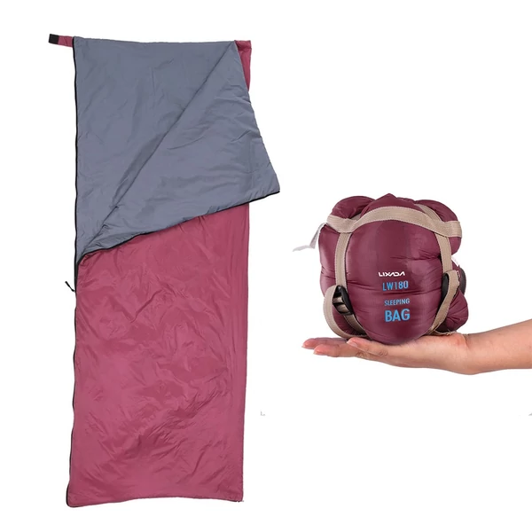Lixada Outdoor Envelope hálózsák - Bordó