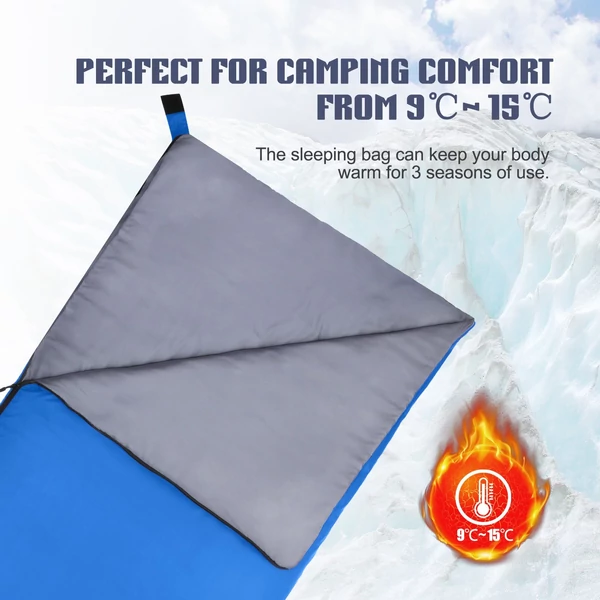 Lixada Outdoor Envelope hálózsák - Kék