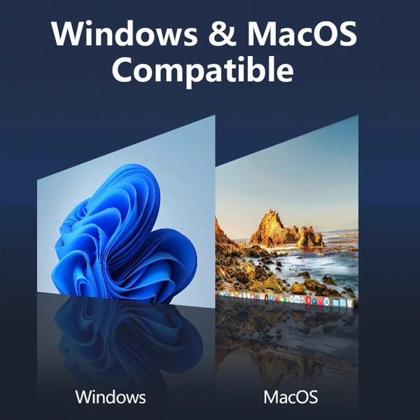 Hordozható háromképernyős monitor laptop bővítőképernyő 1920*1080 felbontás 15-17 hüvelykes laptophoz - 14 hüvelykes