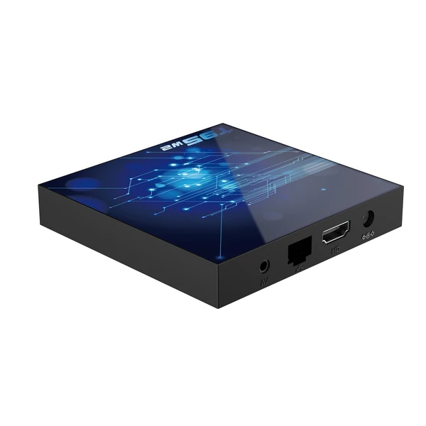 T95W2 Android 11.0 Smart TV Box Amlogic S905W2 Cortex-A53 UHD 4K Media Player 2.4G/5G WiFi AV1 VP9 H.265 Dekódolás távirányítóval - 2GB+16GB