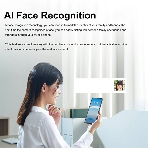 Xiaomi Mijia Smart PTZ 2.5K 4MP AI intelligens IP kamera – szabványos verzió